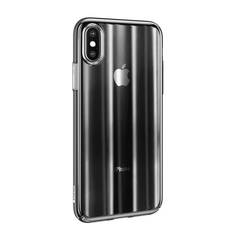 Κάλυμμα iPhone XS Μαύρο Άκαμπτο Baseus Aurora