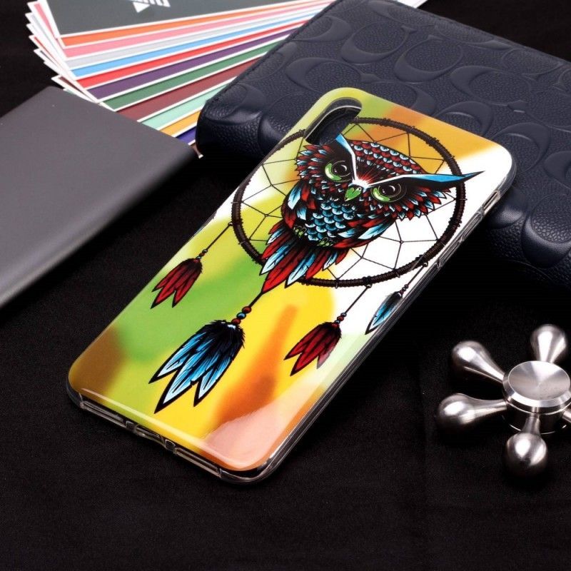 Κάλυμμα iPhone XS Max Θήκες Κινητών Φθορίζουσα Ονειροπαγίδα Κουκουβάγιας