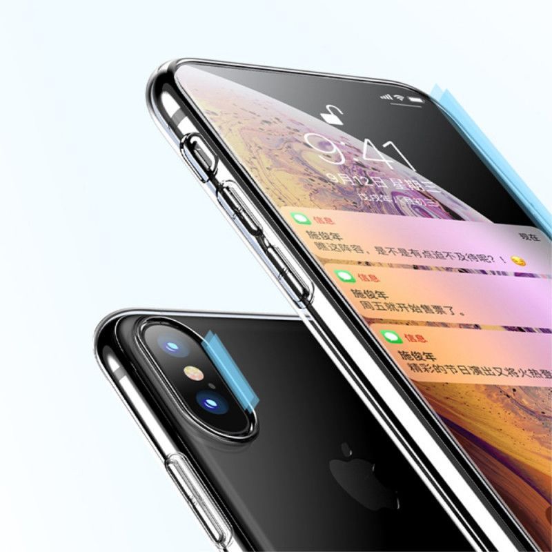 Κάλυμμα iPhone XS X-Επίπεδο Διαφανές