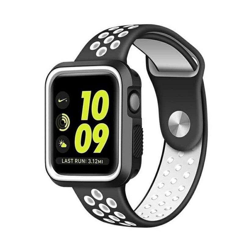 Λουράκι Ρολογιού Apple 40/38 Mm Δίχρωμη Αεριζόμενη Σιλικόνη