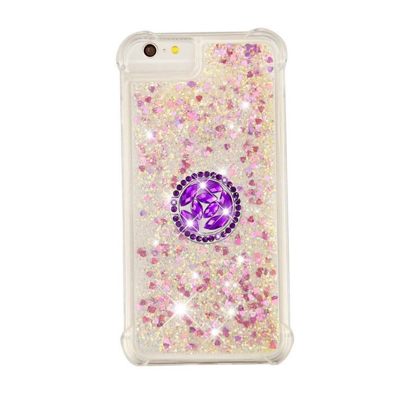 Θήκη Glitter Για Iphone Se 2 / 8 / 7 Με Βάση Κρίκου