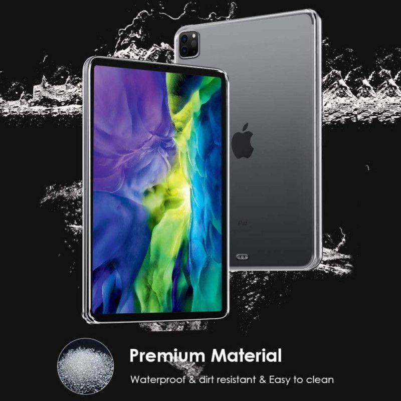 Θήκη Ipad Pro 12.9" (2020) Διάφανη Σιλικόνη