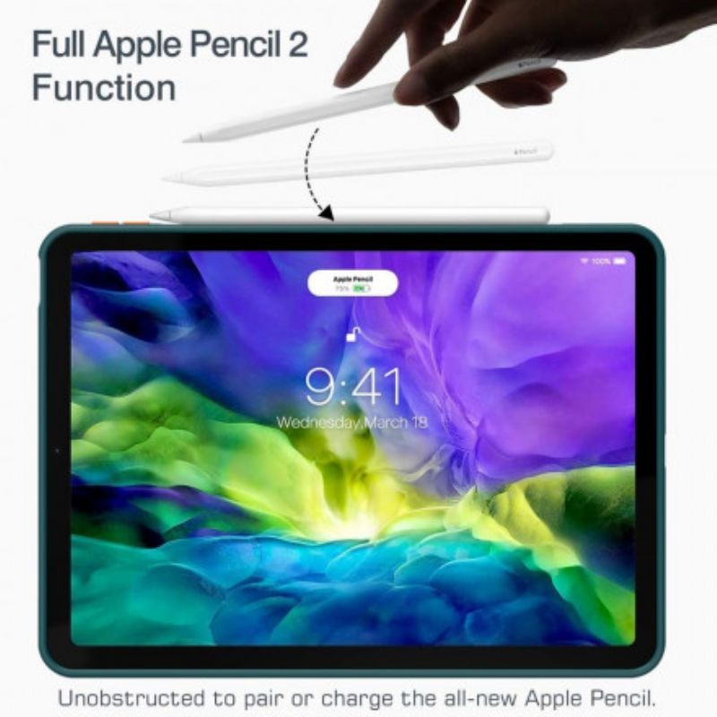 Θήκη Ipad Pro 12.9" (2021) (2020) (2018) Σειρά Mant Διαφανής