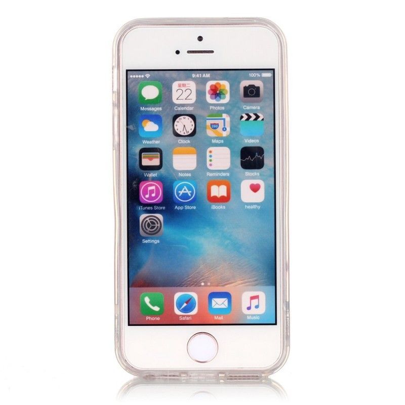 Θήκη Iphone Se/5/5S Διάφανες Όμορφες Μαργαρίτες