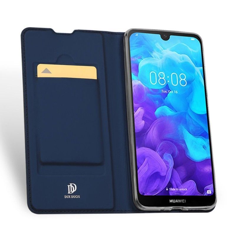 Αναδιπλούμενο Κάλυμμα Huawei Y5 2019 / Honor 8S Μαύρο Skin Pro Dux Ducis