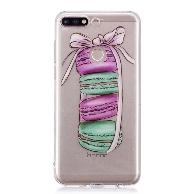 Coque Huawei Y7 2018 / Honor 7C Gourmet Macaroons