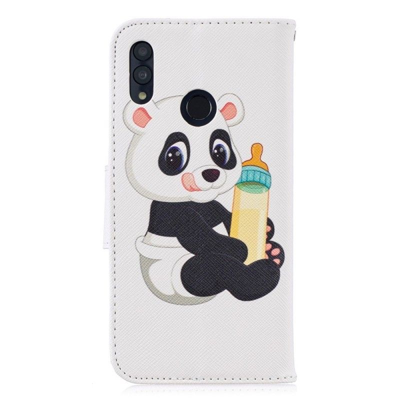 δερματινη Κάλυμμα Honor 10 Lite / Huawei P Smart 2019 Baby Panda