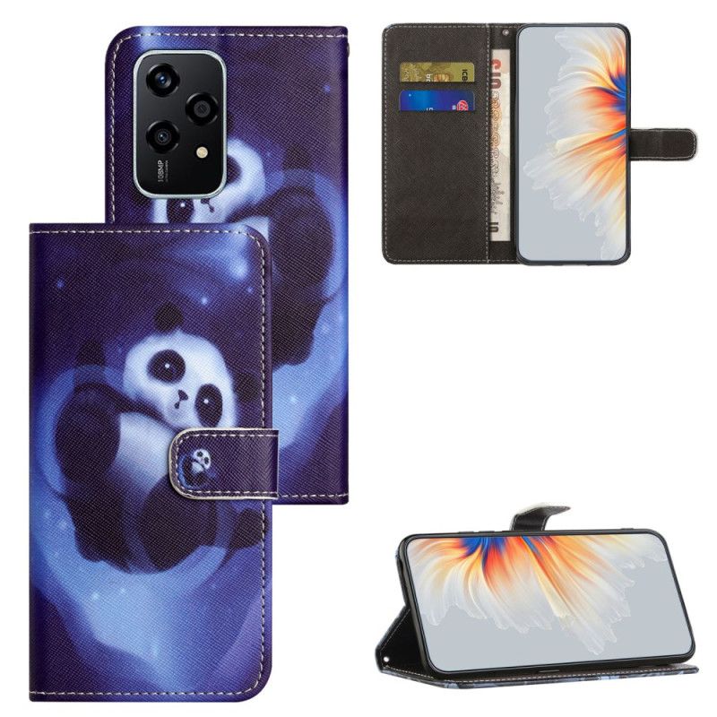 Δερματινη Θηκη Honor 200 Lite Panda Space