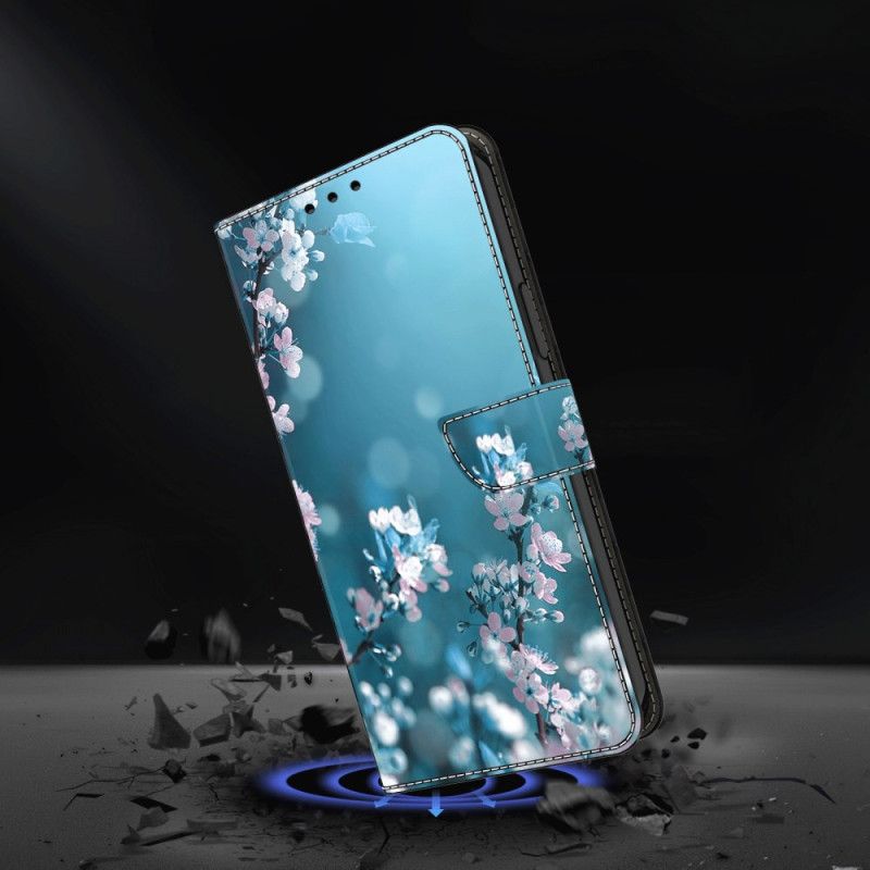 Δερματινη Θηκη Honor X9b / Magic 6 Lite Plum Blossoms