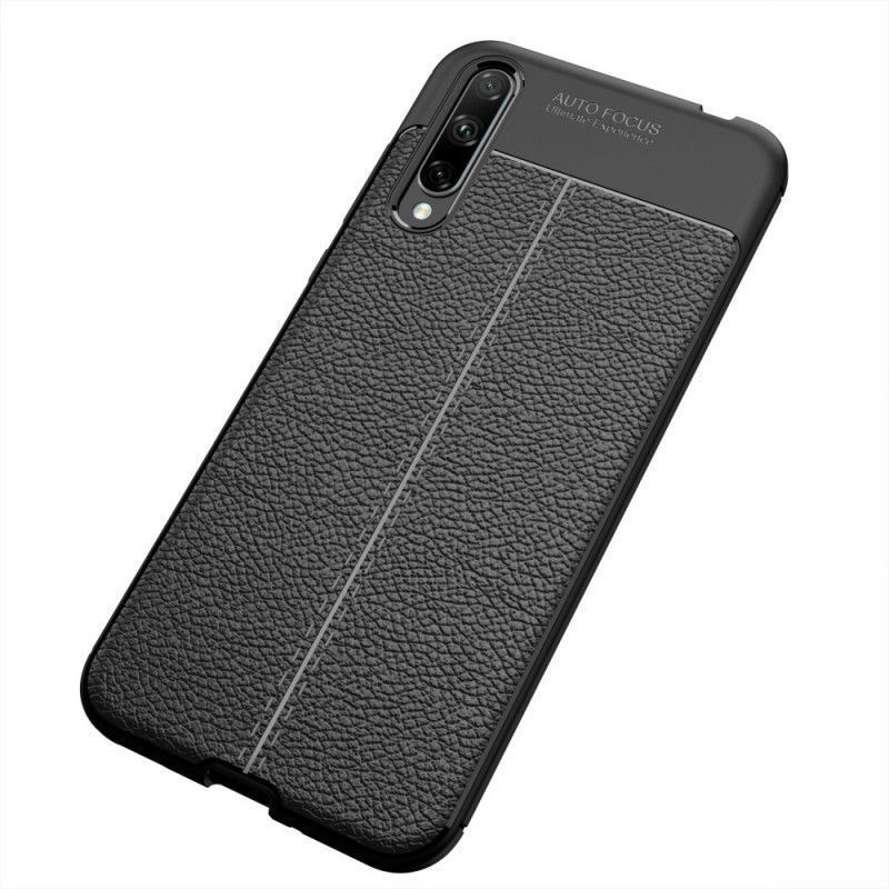 Honor 20 Lite / Honor 20E Hull Lychee Double Line Leather Effect