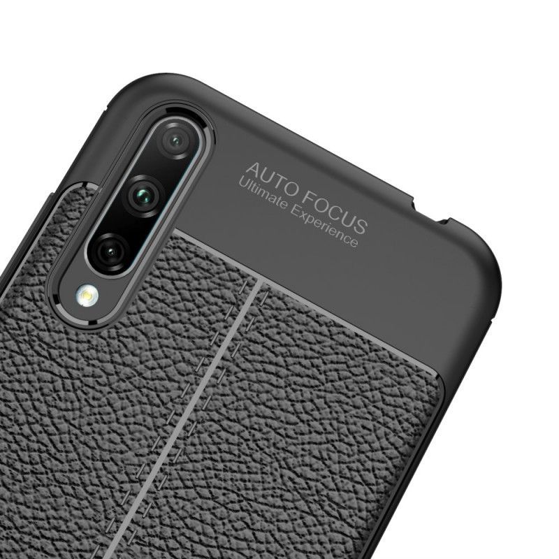 Honor 20 Lite / Honor 20E Hull Lychee Double Line Leather Effect