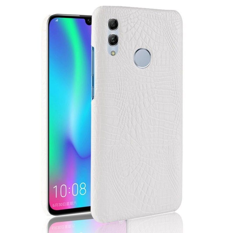 Κάλυμμα Honor 10 Lite Μαύρο / Huawei P Smart 2019 Εφέ Δέρματος Κροκόδειλου