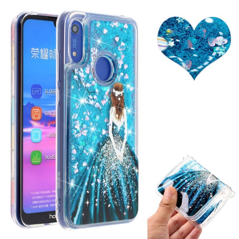 Κάλυμμα Honor 8A Θήκες Κινητών / Huawei Y6 2019 Glitter Πριγκίπισσα