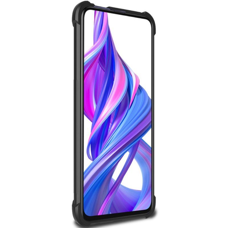 Κάλυμμα Honor 9X Pro Μαύρο Imak Αίσθηση Δέρματος