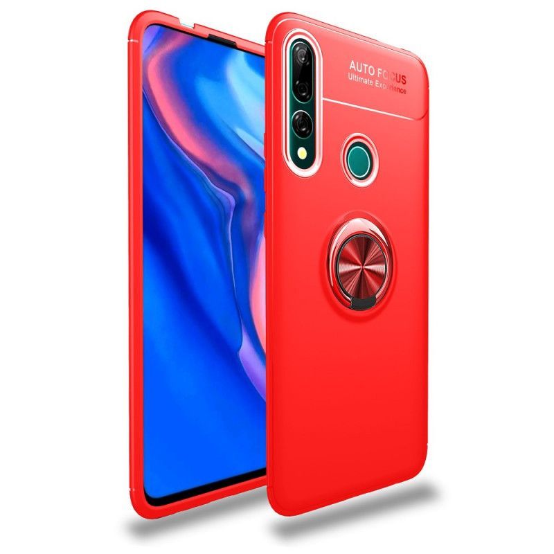 Θήκη Huawei P Smart Z / Honor 9X Μαύρο Μαγνητικός Δακτύλιος Lenuo