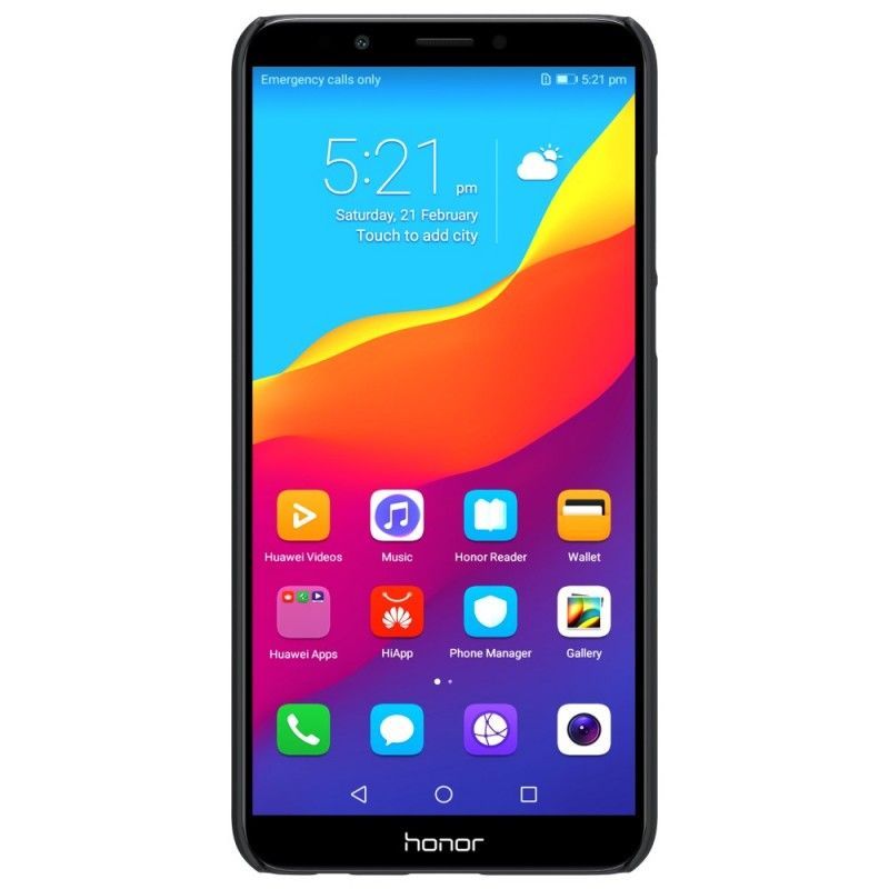 Θήκη Huawei Y7 2018 / Honor 7C Μαύρο Hard Frosted Nillkin