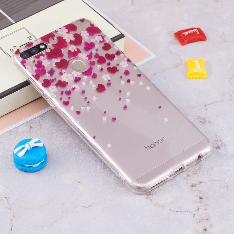 Θήκη Huawei Y7 2018 / Honor 7C Rain Of Hearts