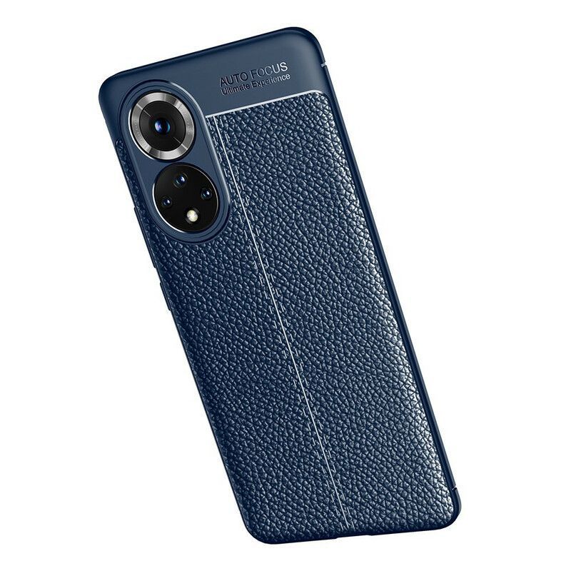 Case Honor 50 / Huawei Nova 9 Litchi Δερμάτινο Εφέ Διπλής Γραμμής