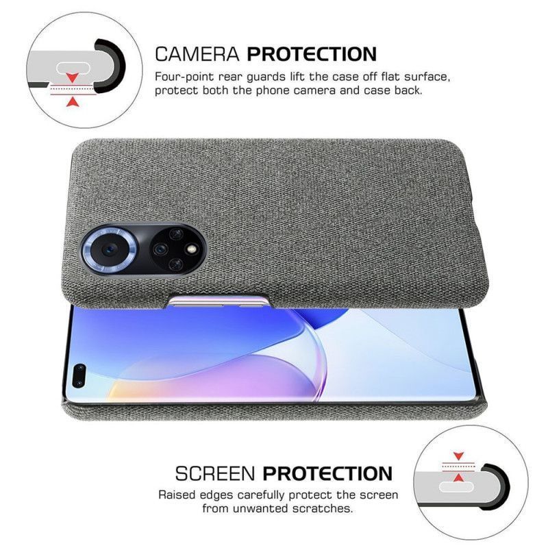 Case Honor 50 / Huawei Nova 9 Υφή Υφάσματος Ksq