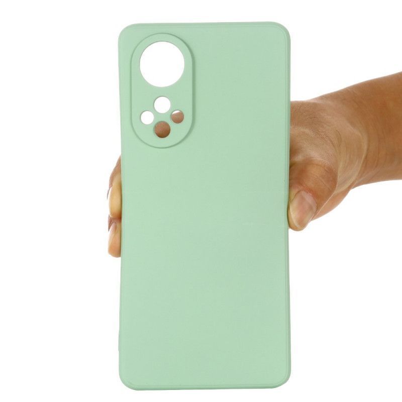 Case Honor 50 / Huawei Nova 9 Υγρή Σιλικόνη Με Κορδόνι