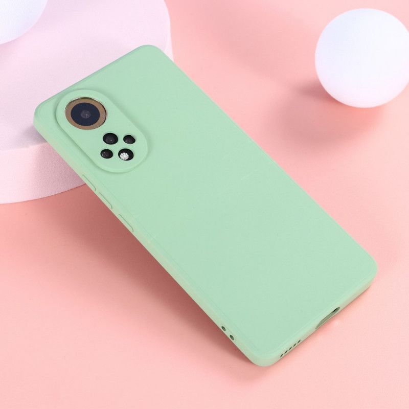 Case Honor 50 / Huawei Nova 9 Υγρή Σιλικόνη Με Κορδόνι