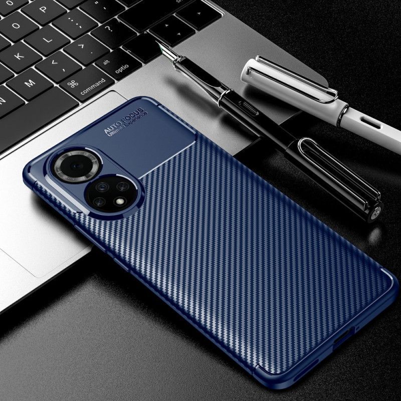 Case Honor 50 Pro / Huawei Nova 9 Pro Εύκαμπτες Ίνες Άνθρακα