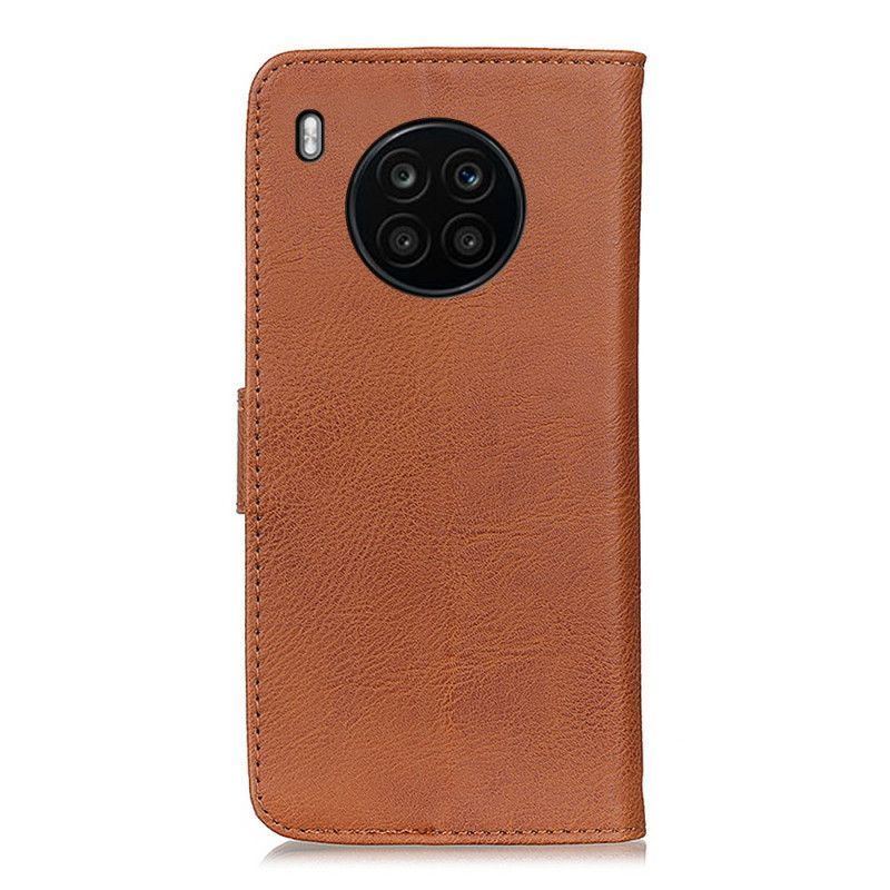 Cover Honor 50 Lite / Huawei Nova 8I Faux Leather Khazneh