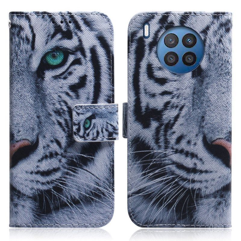 Cover Honor 50 Lite / Huawei Nova 8I White Tiger