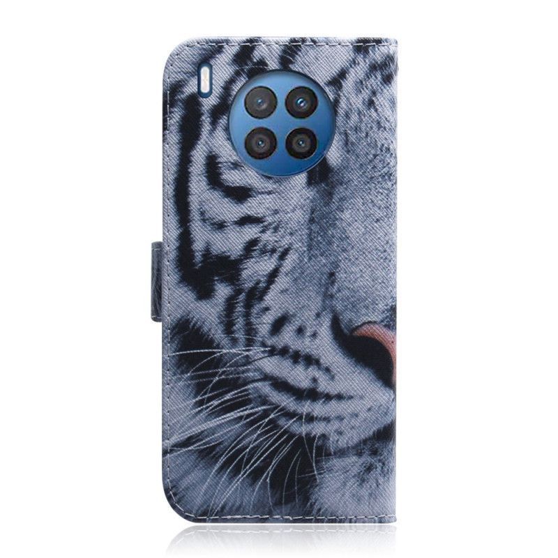 Cover Honor 50 Lite / Huawei Nova 8I White Tiger