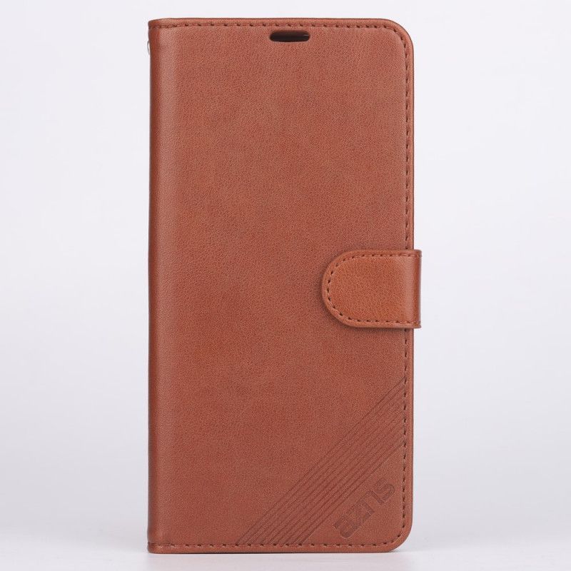 δερματινη Κάλυμμα Για Huawei P30 Pro Μαύρο Azns Faux Leather