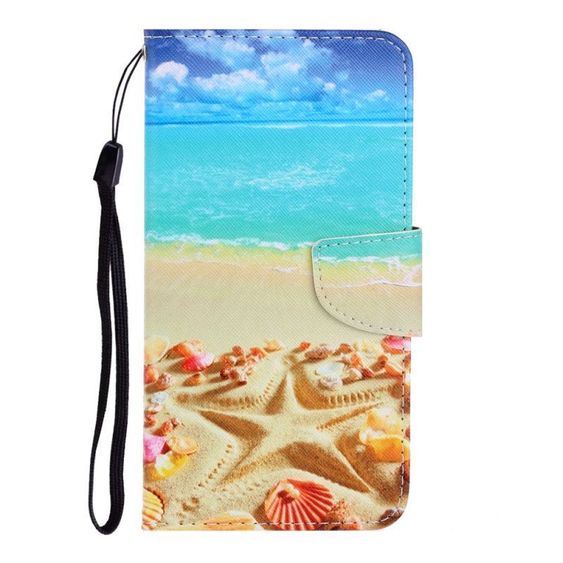 δερματινη Κάλυμμα Huawei P Smart 2021 Strappy Beach