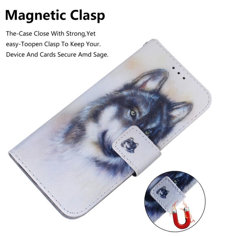 δερματινη Κάλυμμα Huawei P Smart Pro / Τιμώ Το 9X Pro Canine Βλέμμα σιλικόνης