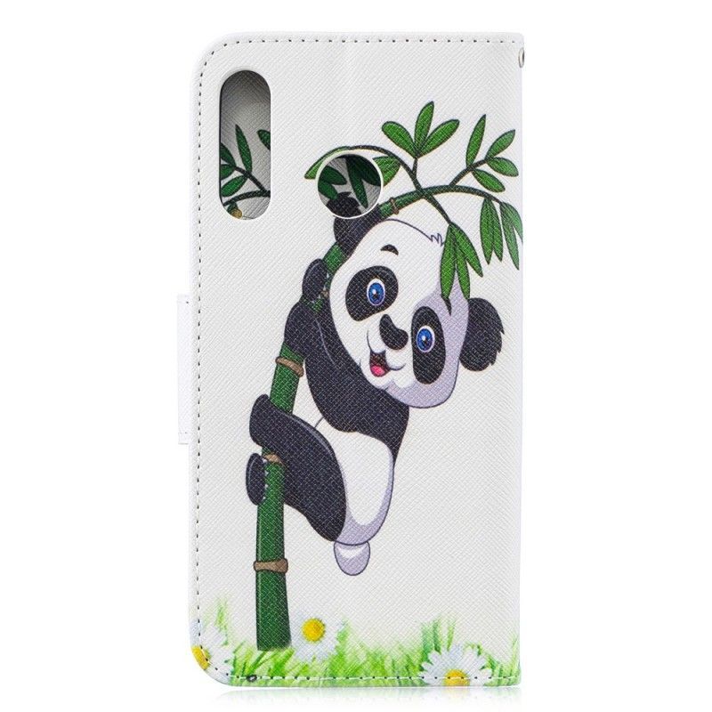 δερματινη Κάλυμμα Huawei P30 Lite Panda Σε Μπαμπού