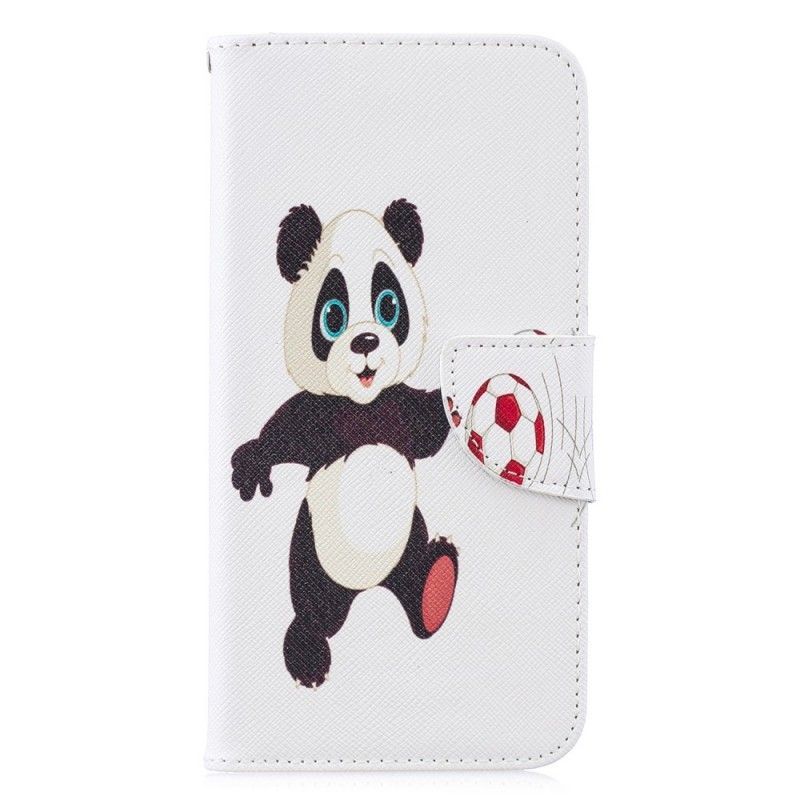 δερματινη Κάλυμμα Huawei P30 Lite Πόδι Panda Πρωτότυπος