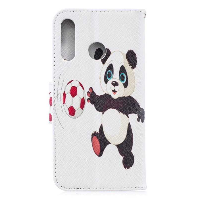 δερματινη Κάλυμμα Huawei P30 Lite Πόδι Panda Πρωτότυπος