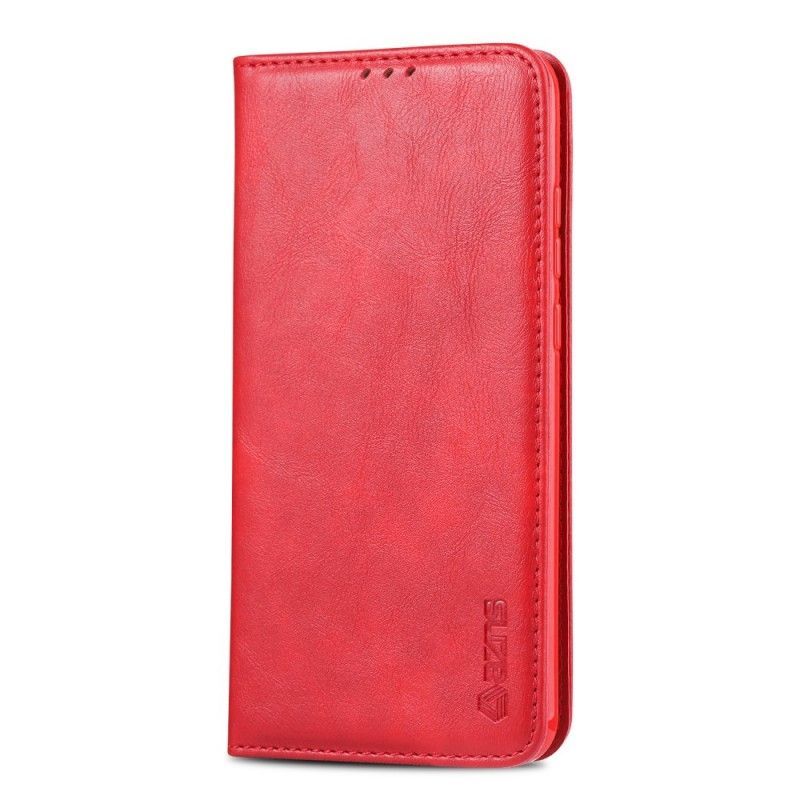 δερματινη θηκη Για Huawei Y5 2019 Μαύρο Azns Faux Leather