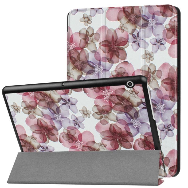 Έξυπνη Θήκη Huawei MediaPad T3 10 Liberty Flowers