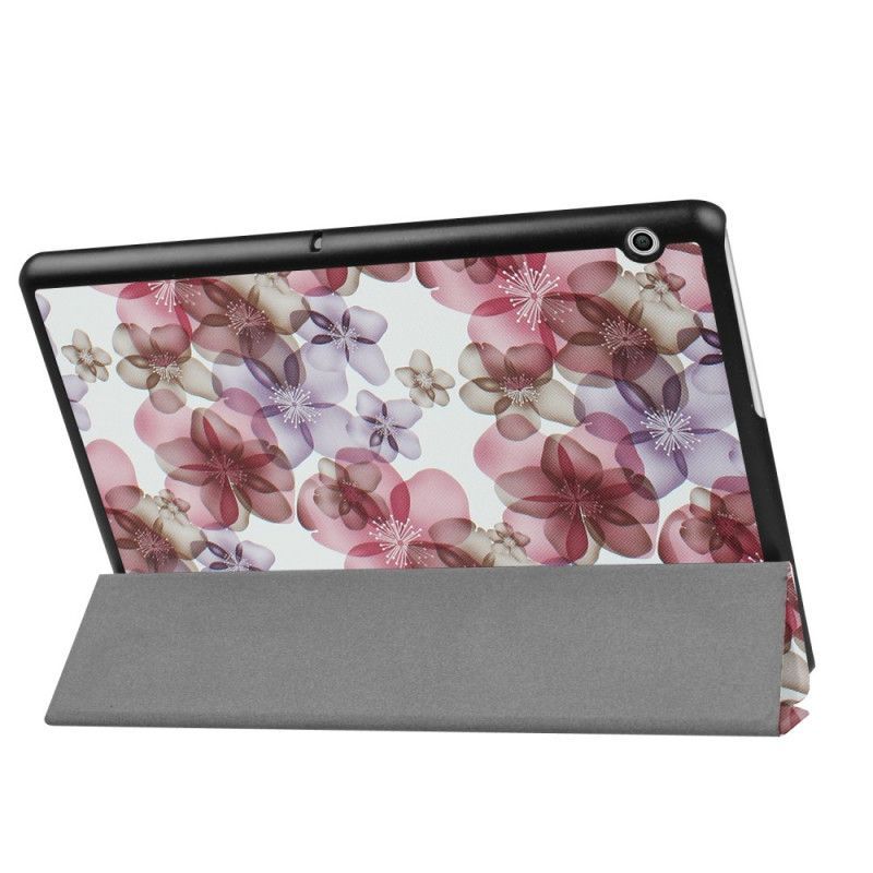 Έξυπνη Θήκη Huawei MediaPad T3 10 Liberty Flowers