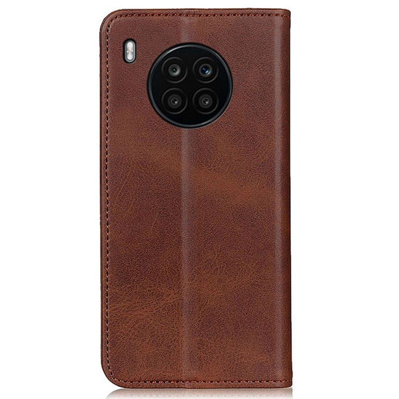 Flip Cover Honor 50 Lite / Huawei Nova 8I Split Leather Elegance