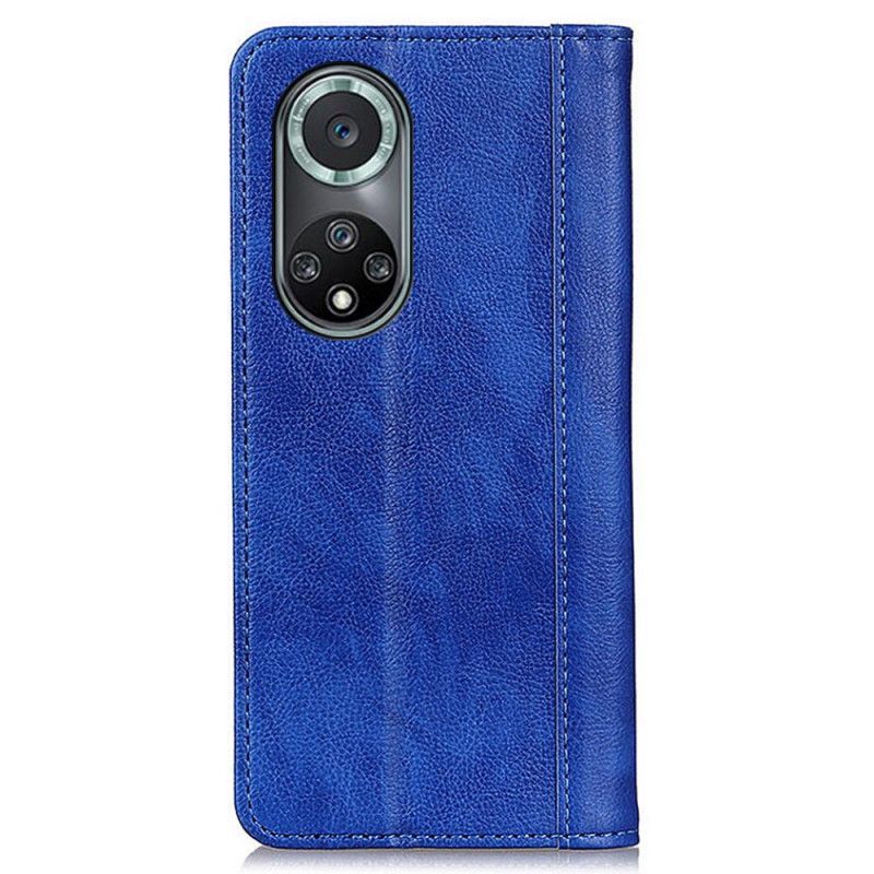 Flip Cover Honor 50 Pro / Huawei Nova 9 Pro Split Lychee Leather Elegance