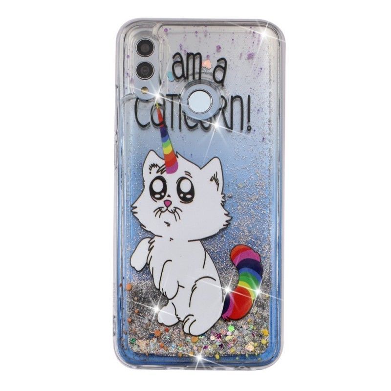 Honor 10 Lite Case / Huawei P Smart 2019 Θήκες Κινητών Caticorn Glitter