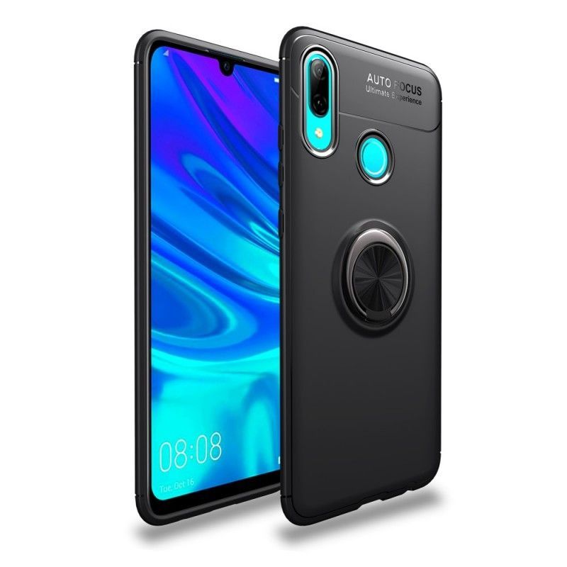 Honor 10 Lite Shell / Huawei P Smart 2019 Μαύρο Περιστρεφόμενος Δακτύλιος