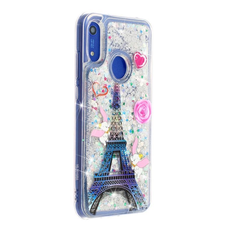 Honor 8A Case / Huawei Y6 2019 Θήκες Κινητών Glitter Πύργος Του Άιφελ