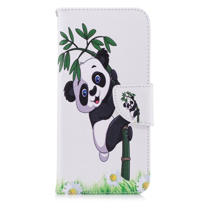 Κάλυμμα Folio Huawei P Smart Panda Σε Μπαμπού