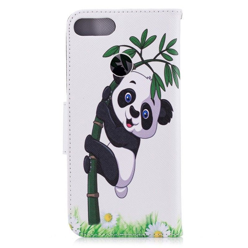 Κάλυμμα Folio Huawei P Smart Panda Σε Μπαμπού