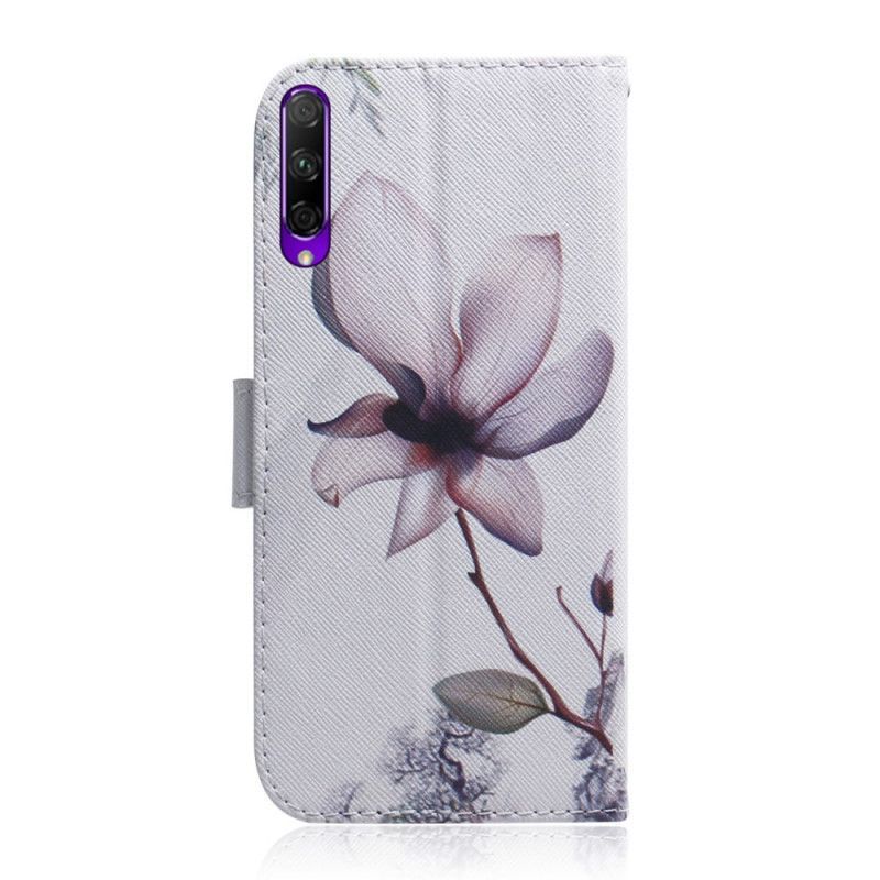 Κάλυμμα Folio Huawei P Smart Pro Θήκες Κινητών / Τιμή 9X Pro Flower Παλιό Τριαντάφυλλο