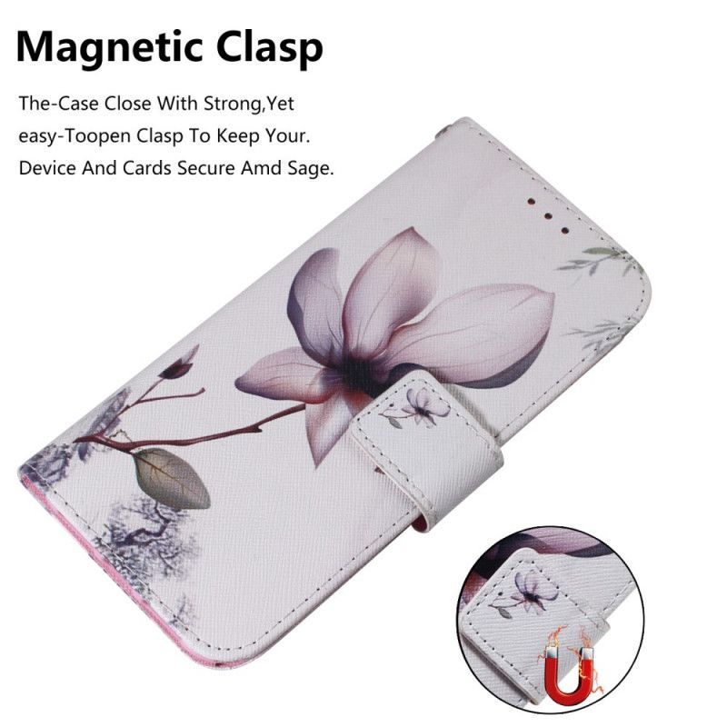 Κάλυμμα Folio Huawei P Smart Pro Θήκες Κινητών / Τιμή 9X Pro Flower Παλιό Τριαντάφυλλο