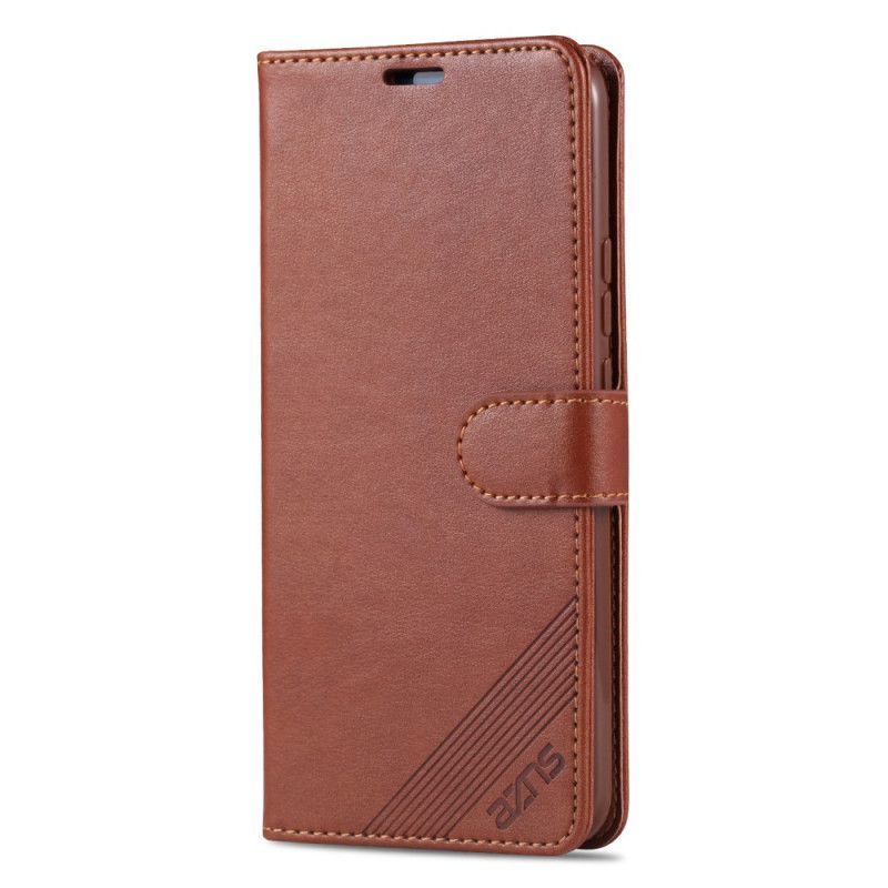 Κάλυμμα Folio Huawei P Smart Z Μαύρο / Honor 9X Azns Faux Leather