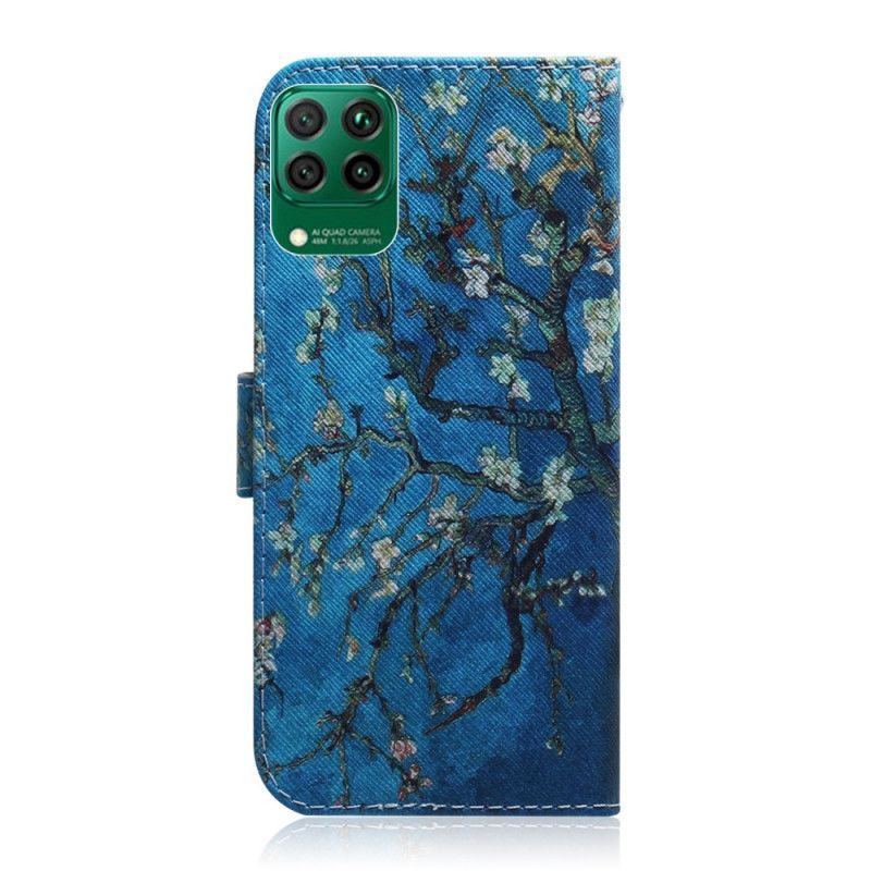 Κάλυμμα Folio Huawei P40 Lite Ανθισμένα Κλαδιά