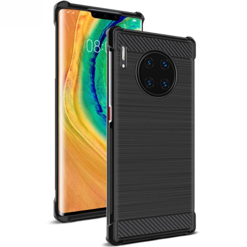 Κάλυμμα Για Huawei Mate 30 Pro Βουρτσισμένο Ανθρακονήματα Της Σειράς Imak Vega